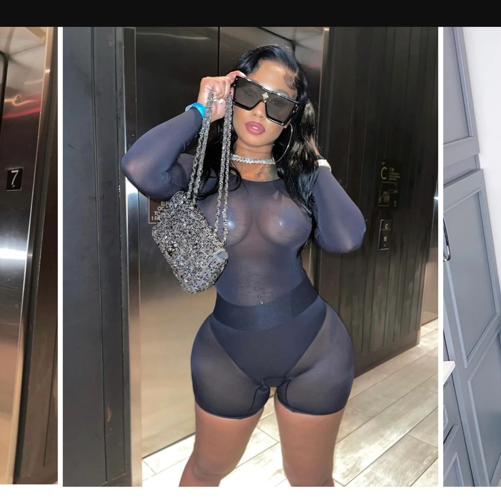 Biker mesh set. Two pieces